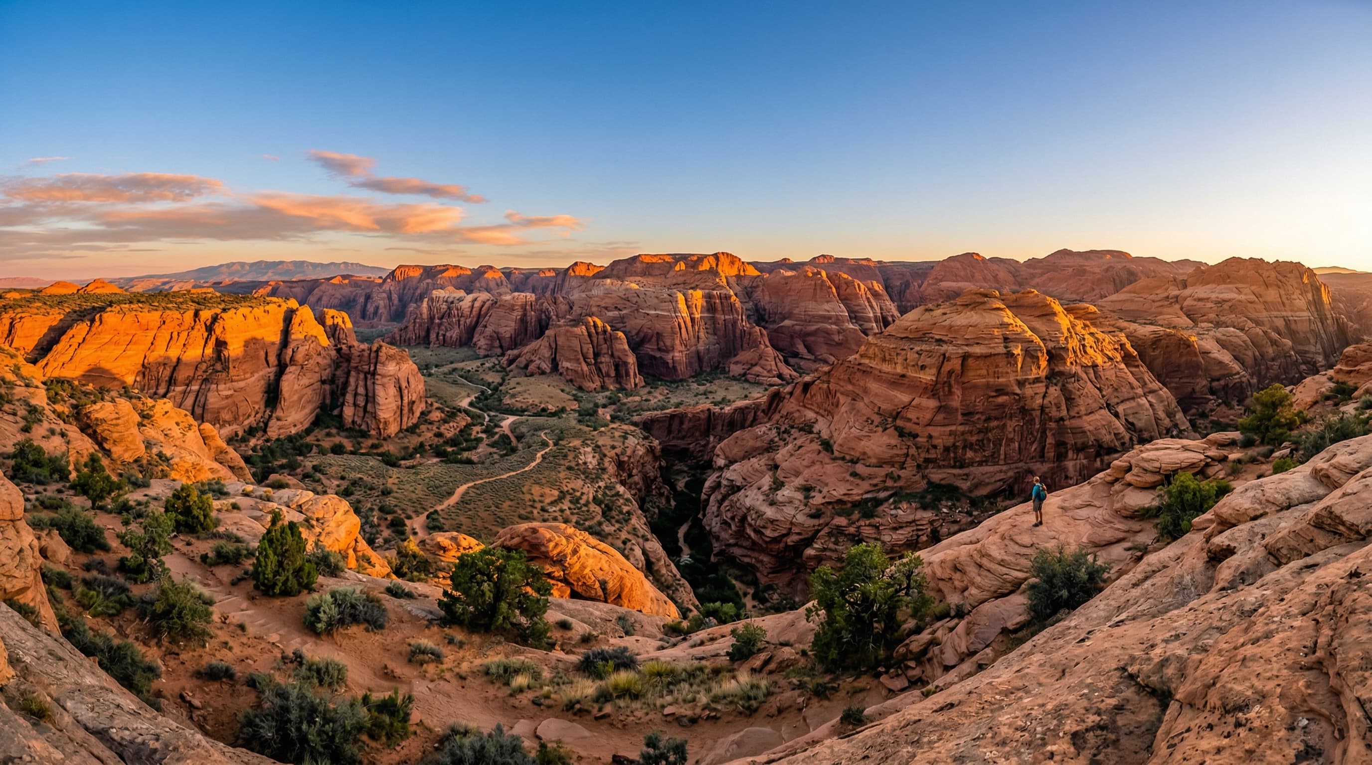 Southern Utah red rock landscape