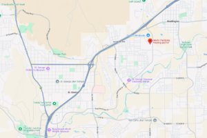 A Map showing the location of Marlin Plumbing Heating and air. Clicking this image will take you to our google profile.